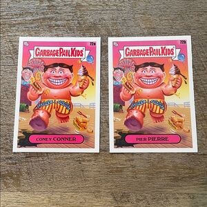✨10/$10 GPK SALE✨ Garbage Pail Kids GPK Go on Vacation Base 72a and 72b